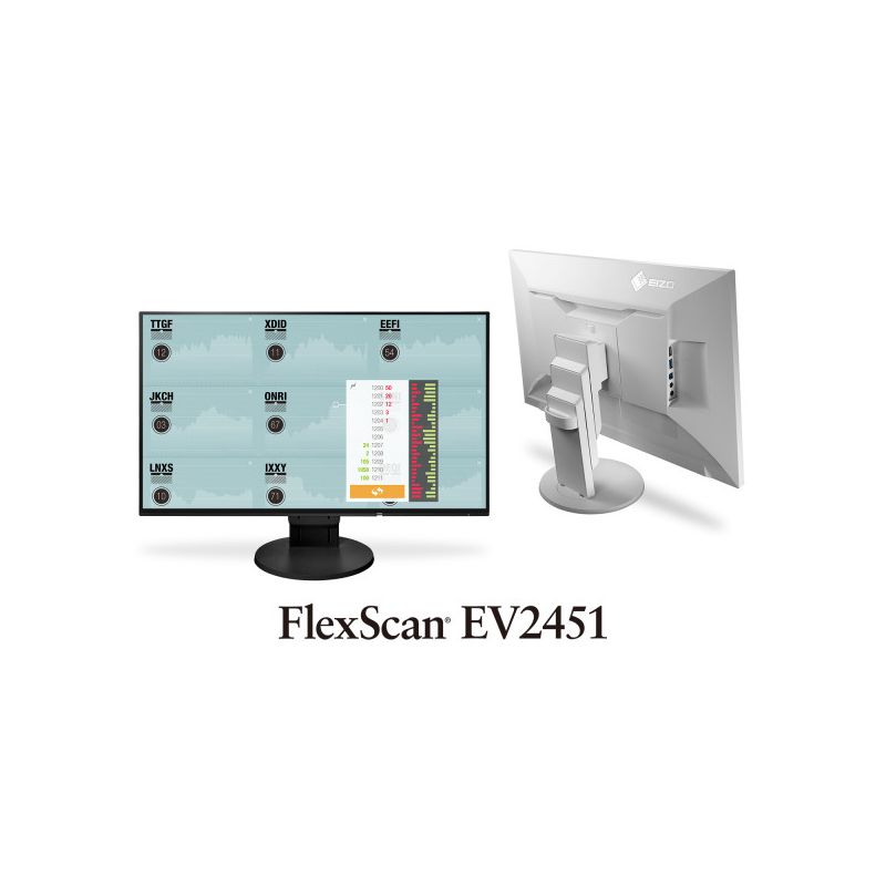 ECRAN EIZO SLIMEDGE WIDEFORMAT LCD 24p EV2451 (NOIR) 